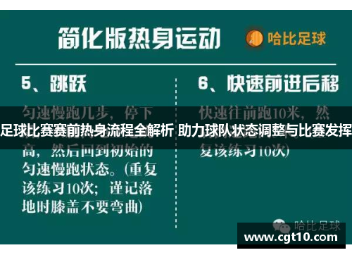 足球比赛赛前热身流程全解析 助力球队状态调整与比赛发挥